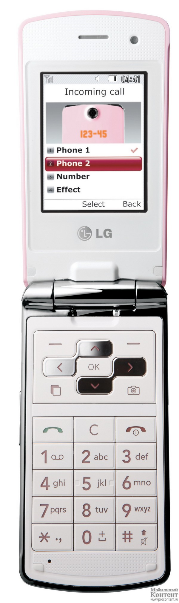 Фото 2 новости LG KF350 - новый телефон с необычным дизайном